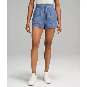 Lululemon Dance Studio High Rise Short 3.5" Oasis Blue, Size 10